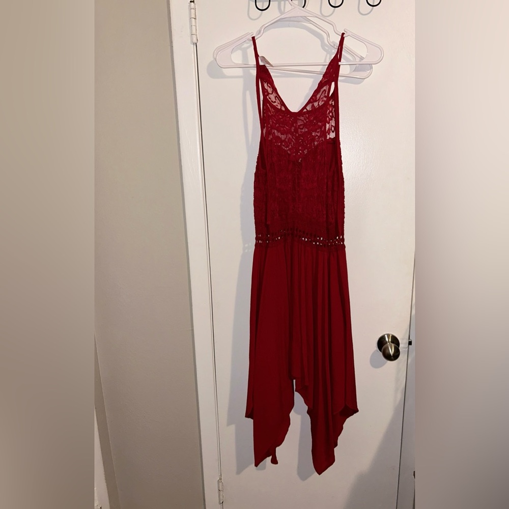 Red dress
